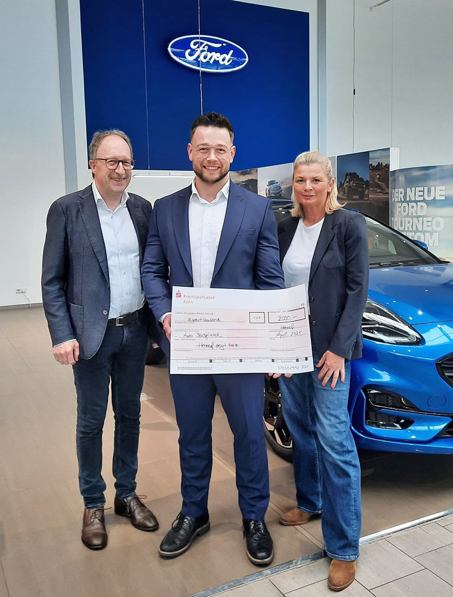 Autohaus Bergland fördert Stiftungen